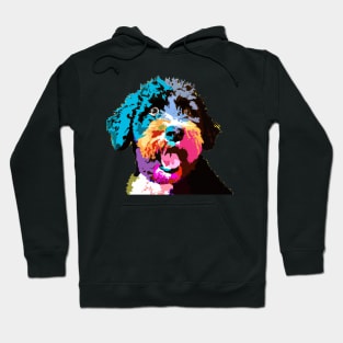 Portuguese Water Dog Pop Art - Dog Lover Gifts Hoodie